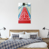 Shuffleboard Leinwanddruck (Insitu (Schlafzimmer))