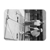 Shuffleboard Magnet (Horizontal)