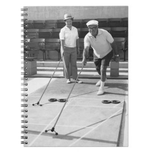 Shuffleboard Notizblock