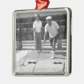 Shuffleboard Ornament Aus Metall (Links)