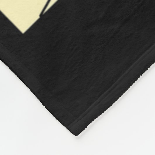 Shuffleboard Player Beer Fleecedecke (Ecke)