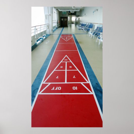 Shuffleboard Poster (Vorne)
