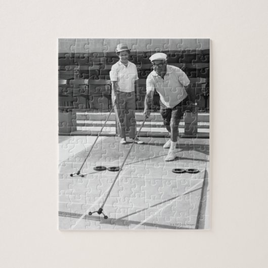 Shuffleboard Puzzle (Vertikal)