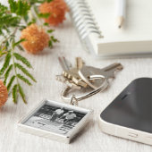 Shuffleboard Schlüsselanhänger (Seite)