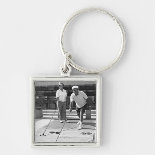 Shuffleboard Schlüsselanhänger (Vorne)