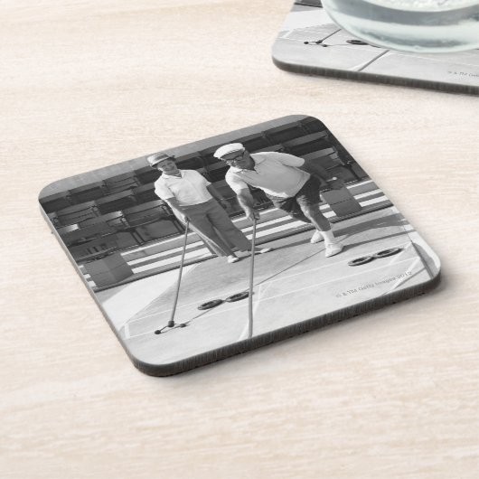 Shuffleboard Untersetzer (Linke Seite)