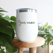 Shuh Duh Fuh Cup floral-insulter Wine Tumbler