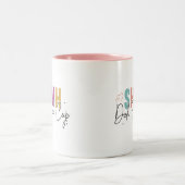 Shuh duh fuh cup Funny Quote Coworker Mug Zweifarbige Tasse (Mittel)