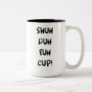 Shuh Duh Fuh Cup - Kaffee Cup Zweifarbige Tasse