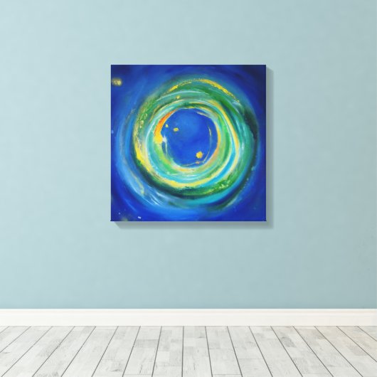 Shui Leinwanddruck (Insitu (Holzboden))