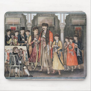 Shuja ud-daula, Nawab von Oudh und seine zehn Mousepad