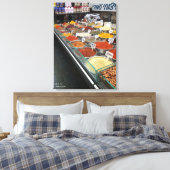 Shuk, Jerusalem Israel 2016 Leinwanddruck (Insitu (Schlafzimmer))