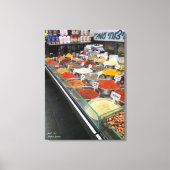 Shuk, Jerusalem Israel 2016 Leinwanddruck (Vorderseite)