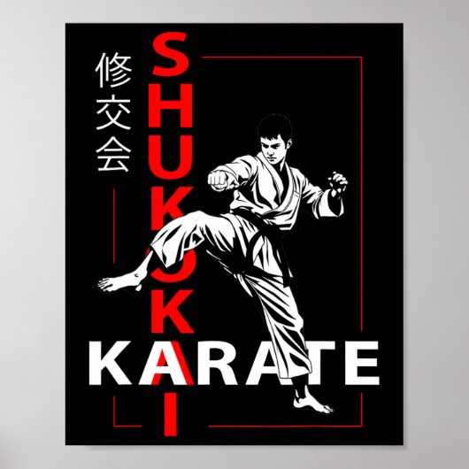 Shukokai Karate Poster (Vorne)