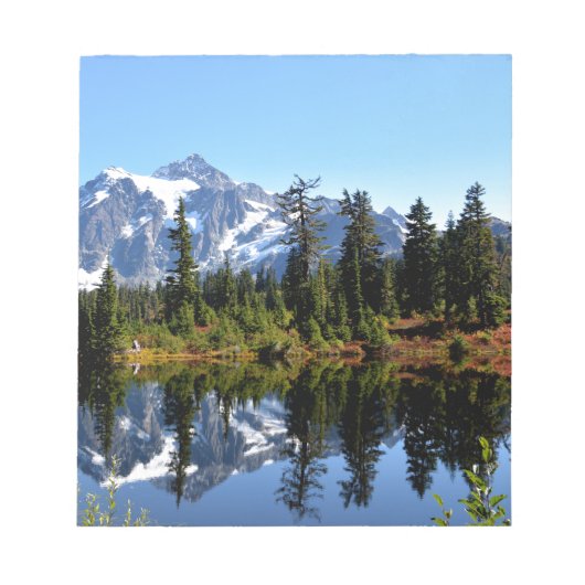 Shuksan am Sonntag Notizblock (Vorderseite)