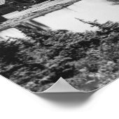 Shuksan und Baker Lodge Foto Poster (Ecke)