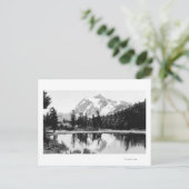 Shuksan und Baker Lodge Foto Postkarte (Stehend Vorderseite)