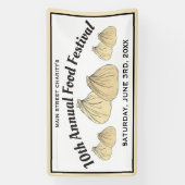 Shumai Chinese Cantonese Food Dim Sum Dumplings Banner (Vertikal)