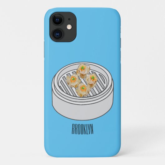Shumai dim sum Cartoon Illustration Case-Mate iPhone Hülle (Rückseite)