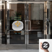 Shumai dim sum Cartoon Illustration Fensteraufkleber (Büro Tür)