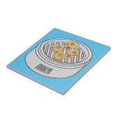 Shumai dim sum Cartoon Illustration Fliese (Seite)