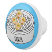 Shumai dim sum Cartoon Illustration Keramikknauf (Rechts)