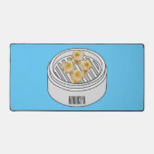 Shumai dim sum Cartoon Illustration Schreibtischunterlage (Vorderseite)
