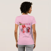 Shunbun omedetō light pink T-Shirt (Schwarz voll)