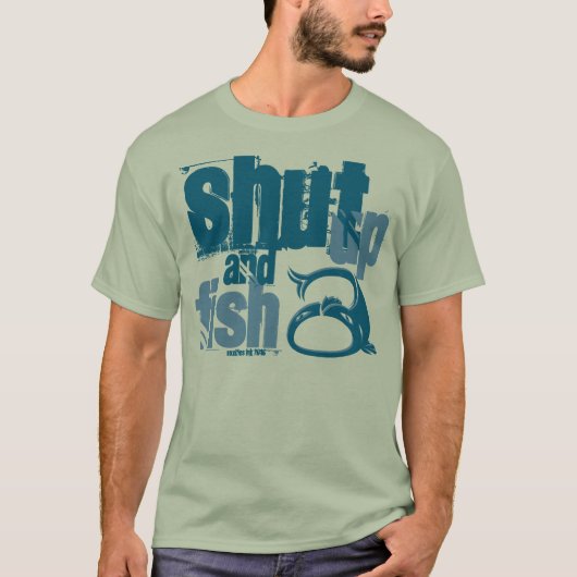 Shup and Fish - Funny Fishing Shirts (Vorderseite)