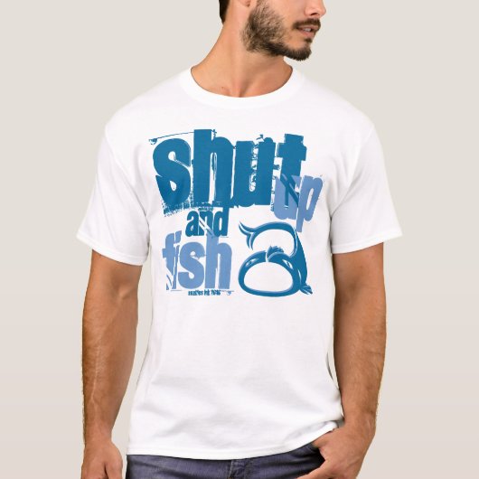 Shup and Fish - Funny Fishing Shirts (Vorderseite)