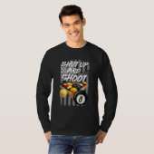 Shup und Shoot Billiard 8 Ball Pool Player T-Shirt (Vorne ganz)