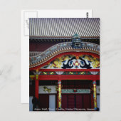 Shuri Castle/Greetings from Okinawa, Japan Postkarte (Vorne/Hinten)