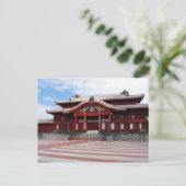 Shuri Castle in Okinawa, Japan Postkarte (Stehend Vorderseite)