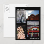 Shurijo Castle /Greetings from Okinawa, Japan Postkarte (Vorne/Hinten)