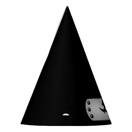 Shuriken Design Geburtstag Partyhütchen (Links)