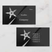 Shuriken Visitenkarte (Vorne/Hinten)
