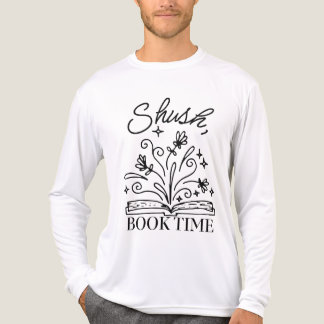 Shush, Book Time | Books Lover Tri-Blend Shirt