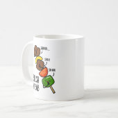 Shush Kebab Funny Food Puff Kaffeetasse (Vorderseite Links)