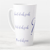 Shut Duh Fuh Cup Milchtasse (Linke Ecke)
