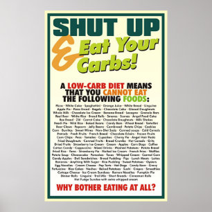 Shut Up & Ess Your Carbon Poster #1