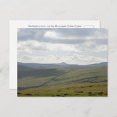 Shutlingsloe Postkarte (Vorne/Hinten)