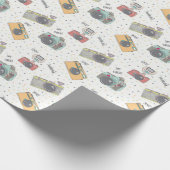 Shutterbugkamera-Packpapier Geschenkpapier (Ecke)