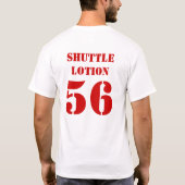 Shuttle arbeiten aus T-Shirt (Rückseite)