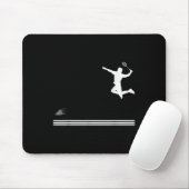 Shuttle Badminton _8 Mousepad (Mit Mouse)