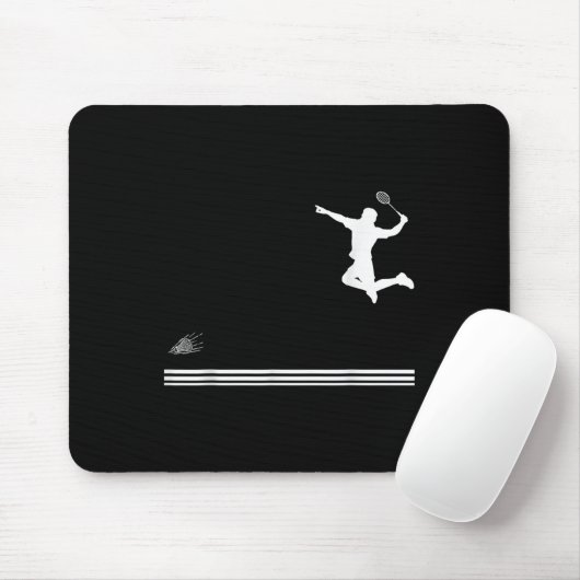 Shuttle Badminton _8 Mousepad (Mit Mouse)
