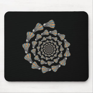 Shuttle Badminton Liebe Team Player Coach Mousepad