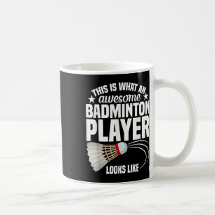 Shuttle Badminton Match Phantastisch Badminton Pla Kaffeetasse