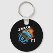 Shuttle Badminton Match Schlüsselanhänger (Vorderseite)