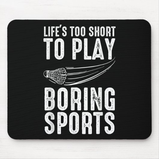 Shuttle Badminton Mousepad (Vorne)