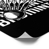 Shuttle Badminton Player 0 Poster (Ecke)